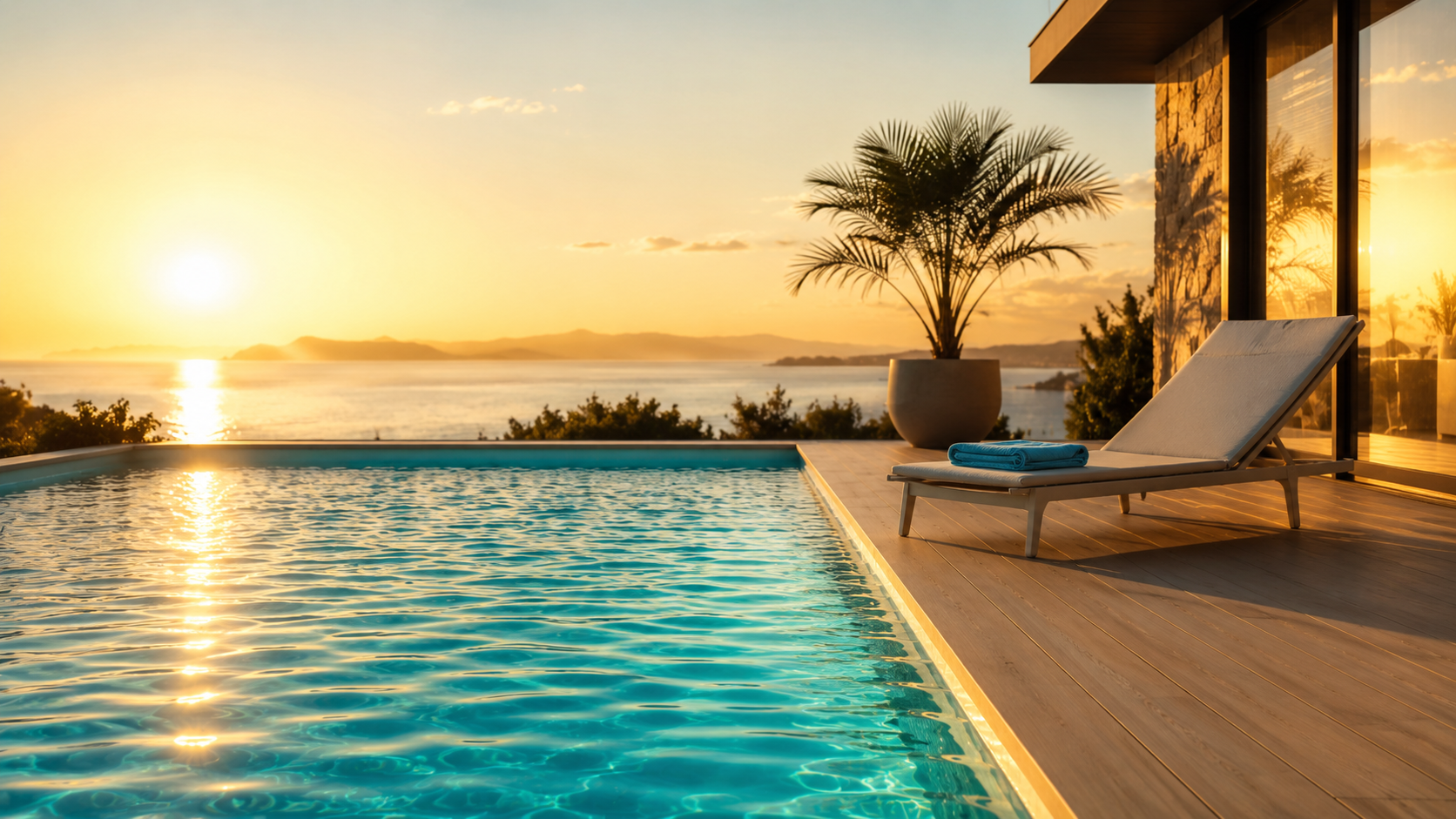 A calm pool at sunset representing the final verdict