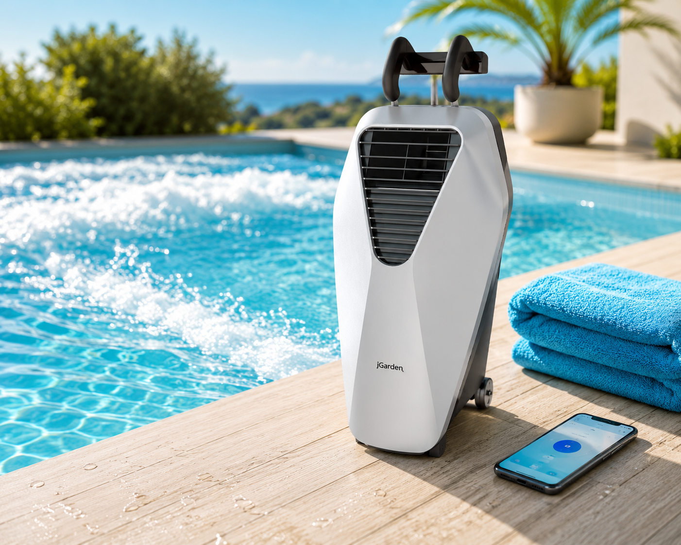 iGarden Swim Jet X PRO 10 portable suitcase-style swim jet