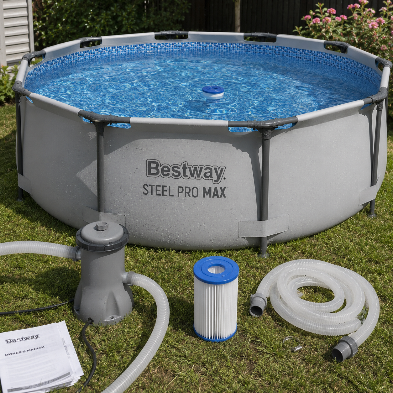 Bestway Steel Pro MAX 10' x 30' above-ground pool